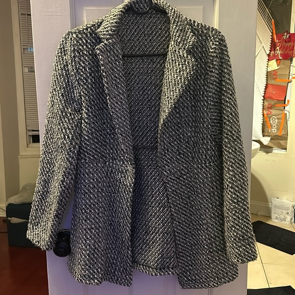 Shein Collar Blazer - Picture 2 of 6